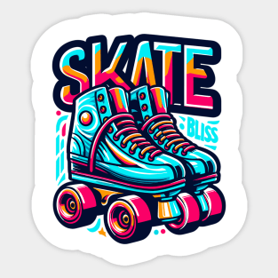 Roller skates Sticker